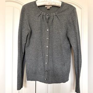 Grey button up cardigan 🩶